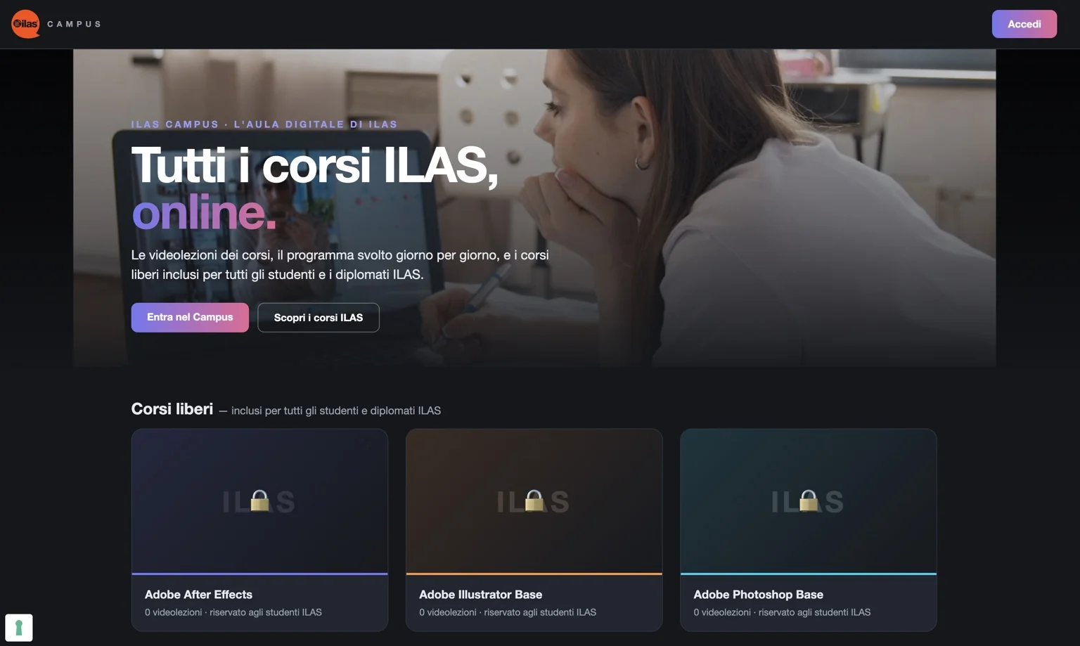 Anteprima Corsi Online ILAS