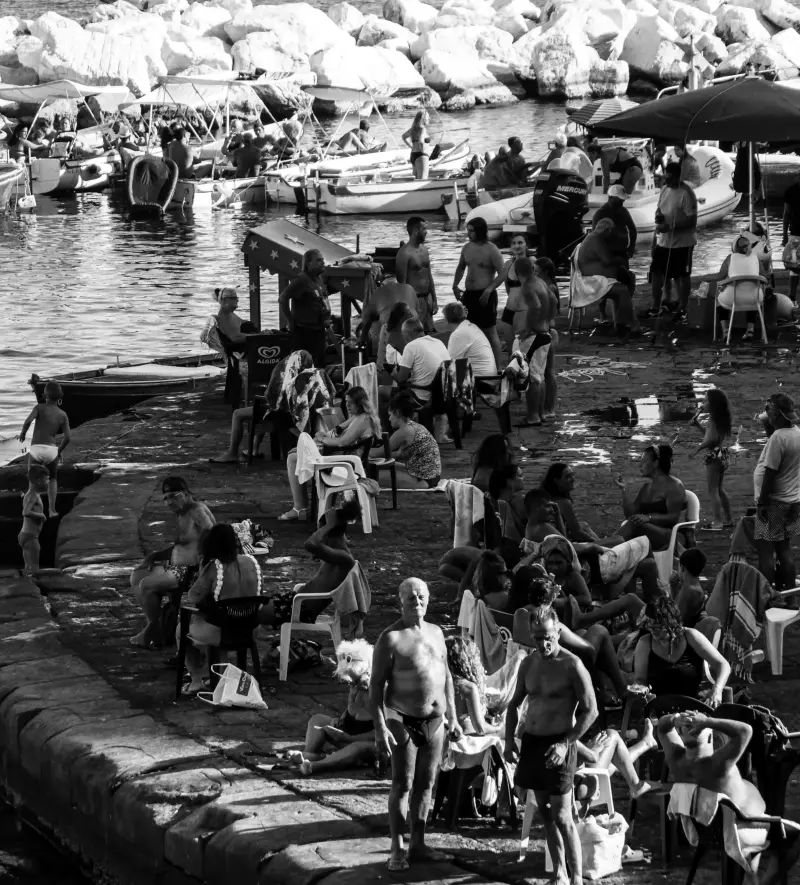 La spiaggia di Napoli